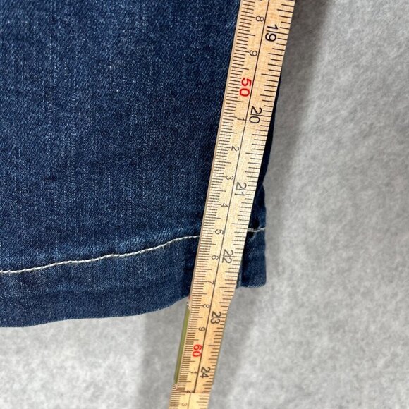 J Crew Mercantile Womens Highest Rise Sailor Pant Jeans Size 30 Nautical Blue - Picture 12 of 13